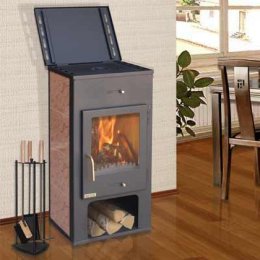 Печь-камин Мета Metafire Нарва с плитой